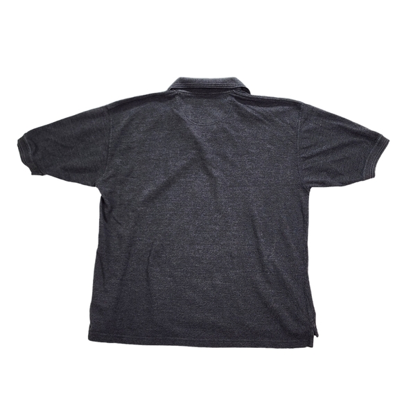 Vintage W.R. Gass Men's Short Sleeve Polo Shirt Top Size 2X Black - Picture 6 of 11